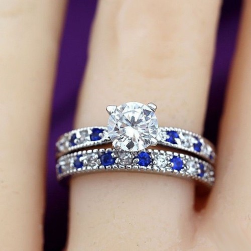 Round cut white - 2.50, ct