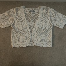 WALLIS Cream Lace Beaded