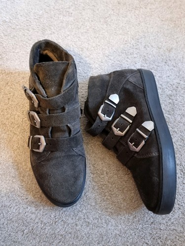 Moda pelle grey suede - moda,