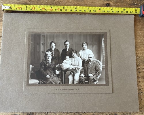 Antique family photo - antique, h