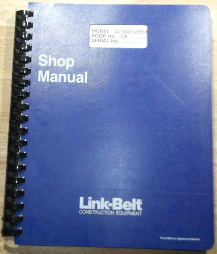 Link belt 238h crawler - ls-238h,