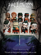 UNIVERSAL MONSTERS SERIES CONFIRMED FIGURE BLIND BOX HALLOWEEN TREND ART TOY HOT