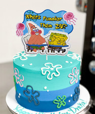 SpongeBob Inspired Cake Topper