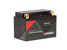 Shido LTX12 High Perf Lithium Ion Battery fits Honda VFR 800Fi 1998-2001