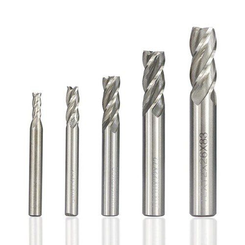 Hss end mill flute - 4,