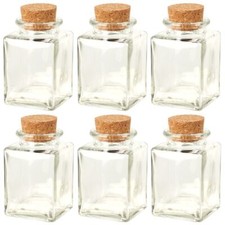 Set glass storage jars - set, of