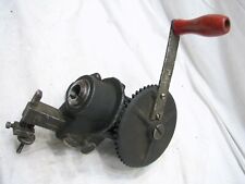 Vintage Hand Crank Rivett 699 Commutator Lathe Drill Armature Tool 