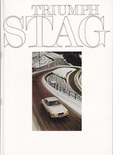 TRIUMPH STAG BROCHURE, REF No. 437/771/ENG.