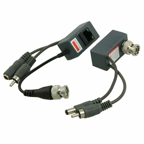 Coax cctv video - video, power