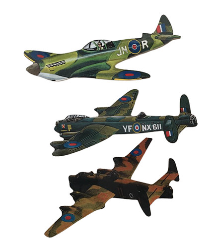 Plane plaque set ww2 - -,
