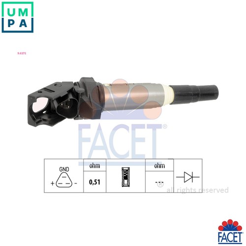 Ignition coil 6375 for - 9.6375,