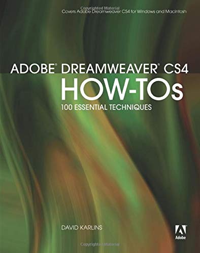 Adobe dreamweaver cs4 - dreamweaver,