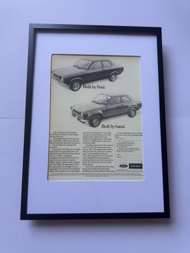 New framed print mk1 ford - mk1,