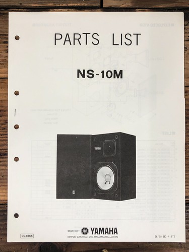 Yamaha 10m speaker parts - ns-10m,