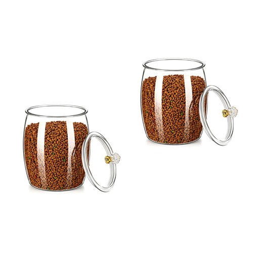 Reusable clear cookie jar set - reusable,