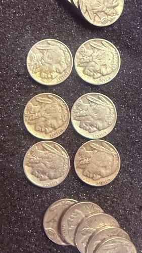 Lot buffalo nickels - of,