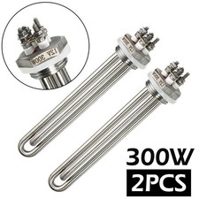 2X 12V 300W Stainless Steel