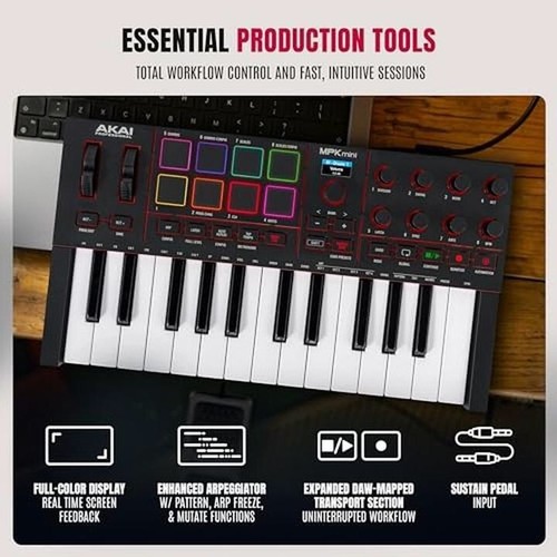 Akai mpk mini mk4 midi - akai,