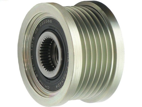 Alternator freewheel pulley
