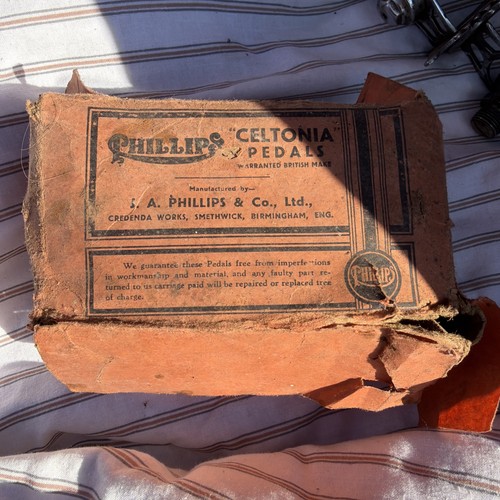 Vintage bike bicycle pedals - vintage,