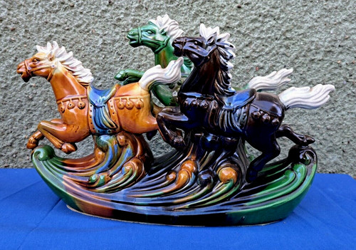Vintage majolica pottery - vintage, majolica/pottery