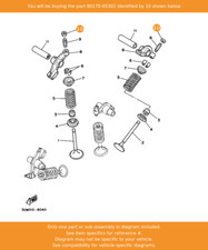 YAMAHA Nut, 90170-05302 OEM
