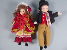 Dolls House - 1:12 - Dolls - 2 x children, boy and girl