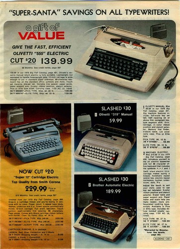 1978 advertisement typewriter - 1978,