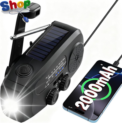 Wind radio solar battery - radio,
