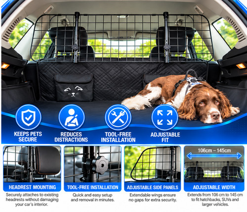Premium mesh dog guard - premium,