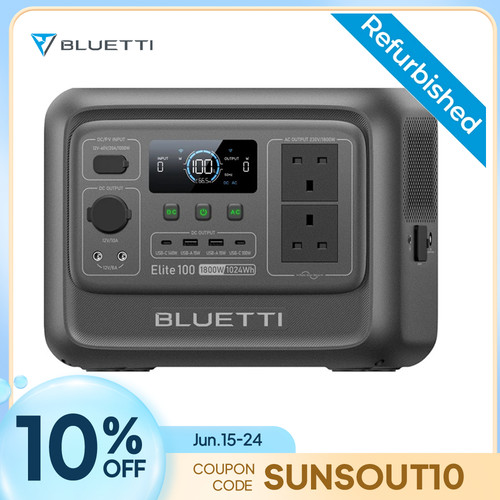 Bluetti elite 100 1024wh - bluetti, v2