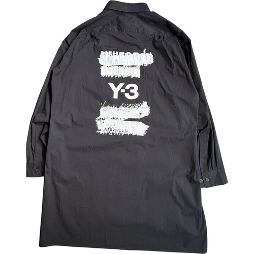 Long black shirt men - y-3,