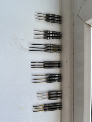 Job lot tungsten darts - job,