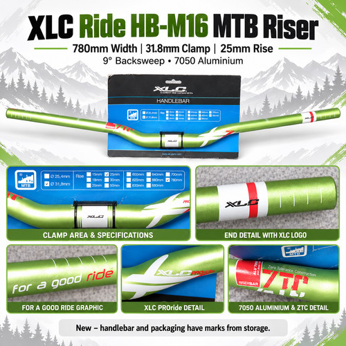 Xlc ride m16 mtb - hb-m16, riser