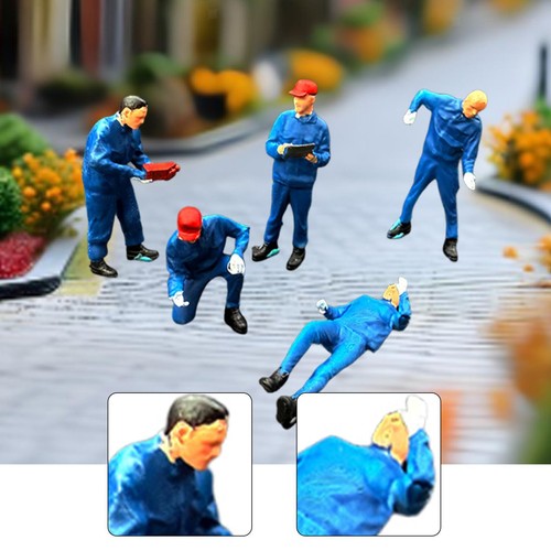 Miniature figures car - figures,