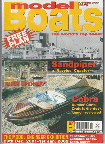 Model boats magazine october - boats,