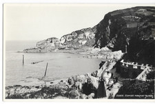 postcard - combe martin view