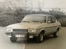 FORD CAPRI 2 GHIA FACTORY PRESS PHOTOGRAPH