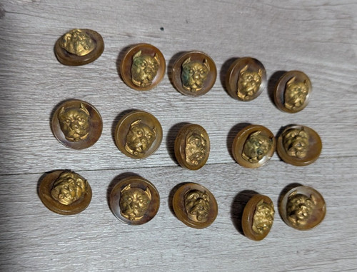 Vtg antique lot brass - antique, 15