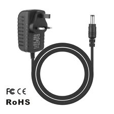 12V 2A Charger AC/DC Adapter UK Plug Power Supply For LED Strip CCTV Camera