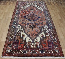 Old Handmade Heriz Runner