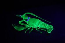Unique Uranium Glass Lobster