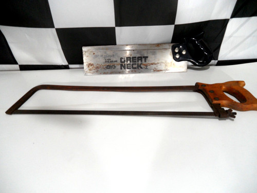 Vintage chef s meat saw - vintage,