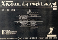 XMAL DEUTSCHLAND vintage 1983
