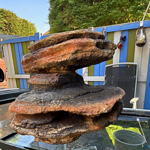 Resin stacked rock - resin,