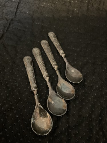 Silver 800 tea spoons - tea, spoons.