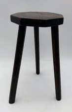 Primitive Wooden 3-Leg Stool