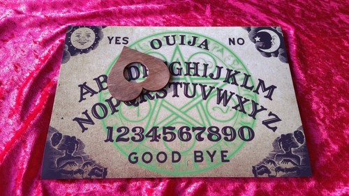 Wooden ouija board game - ouija, &