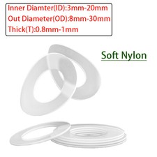 Metric Plastic Flat Washers