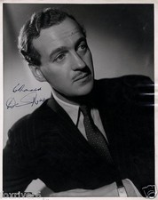 DAVID NIVEN Signed Photograph